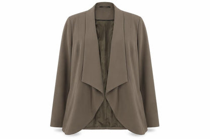 Bonmarché Women's Brown Blazer Size 12 Lined Long Sleeve