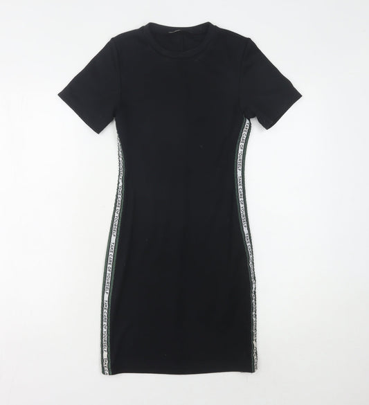 Pull&Bear Women's Black XS Casual Dress