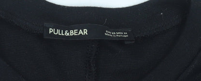 Pull&Bear Women's Black XS Casual Dress
