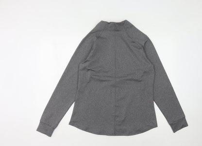 Dash Women's Grey Basic Jacket Size 14, Full Zip
