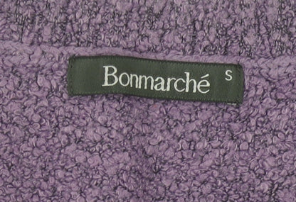 Womens UK Size S Bonmarché Purple Pullover Jumper