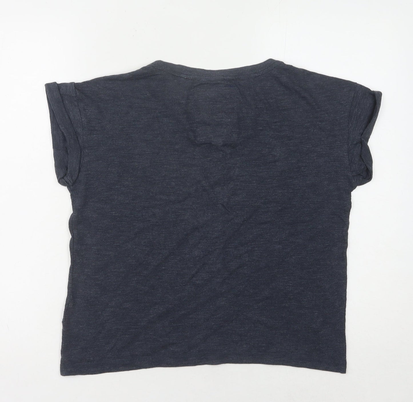 Womens UK Size S Superdry Blue  T-Shirt