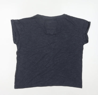 Womens UK Size S Superdry Blue  T-Shirt