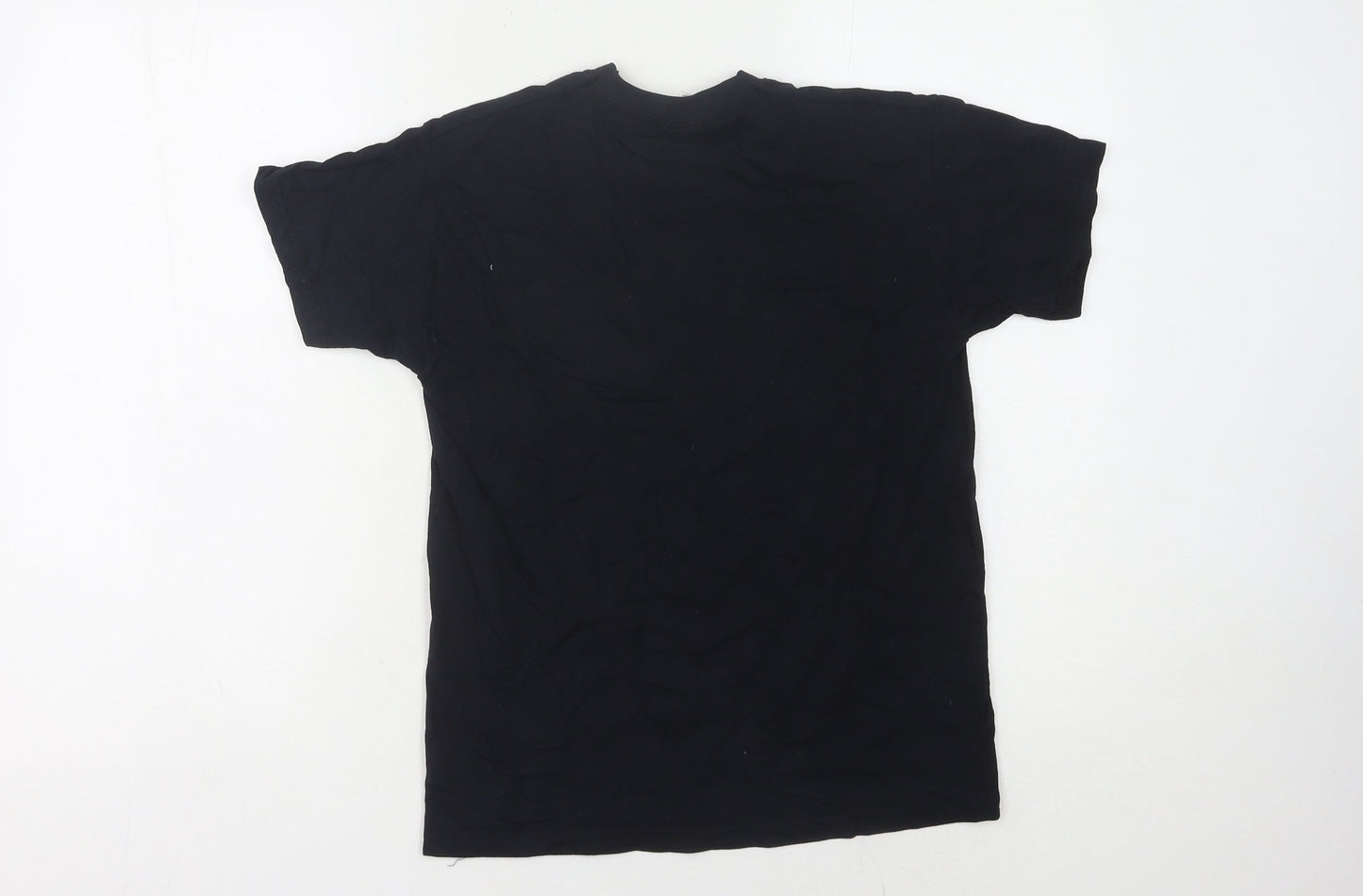 Fruit of the Loom Boys Black Graphic T-Shirt 9-11 Years