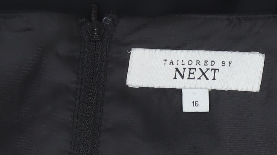 Womens UK Size 16 NEXT Black Camisole Tank