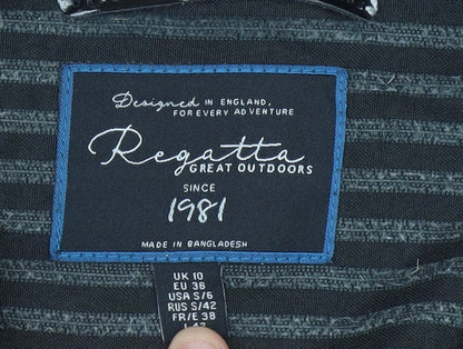 Womens UK Size 10 Regatta Black Basic Jacket