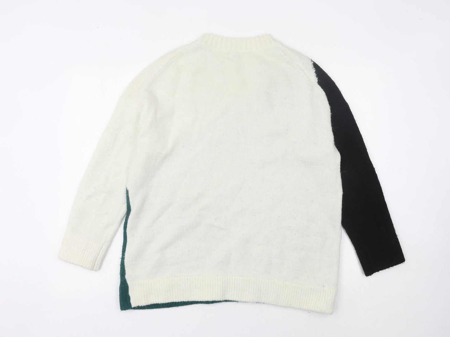 Womens UK Size S John Lewis Multicoloured Pullover Jumper