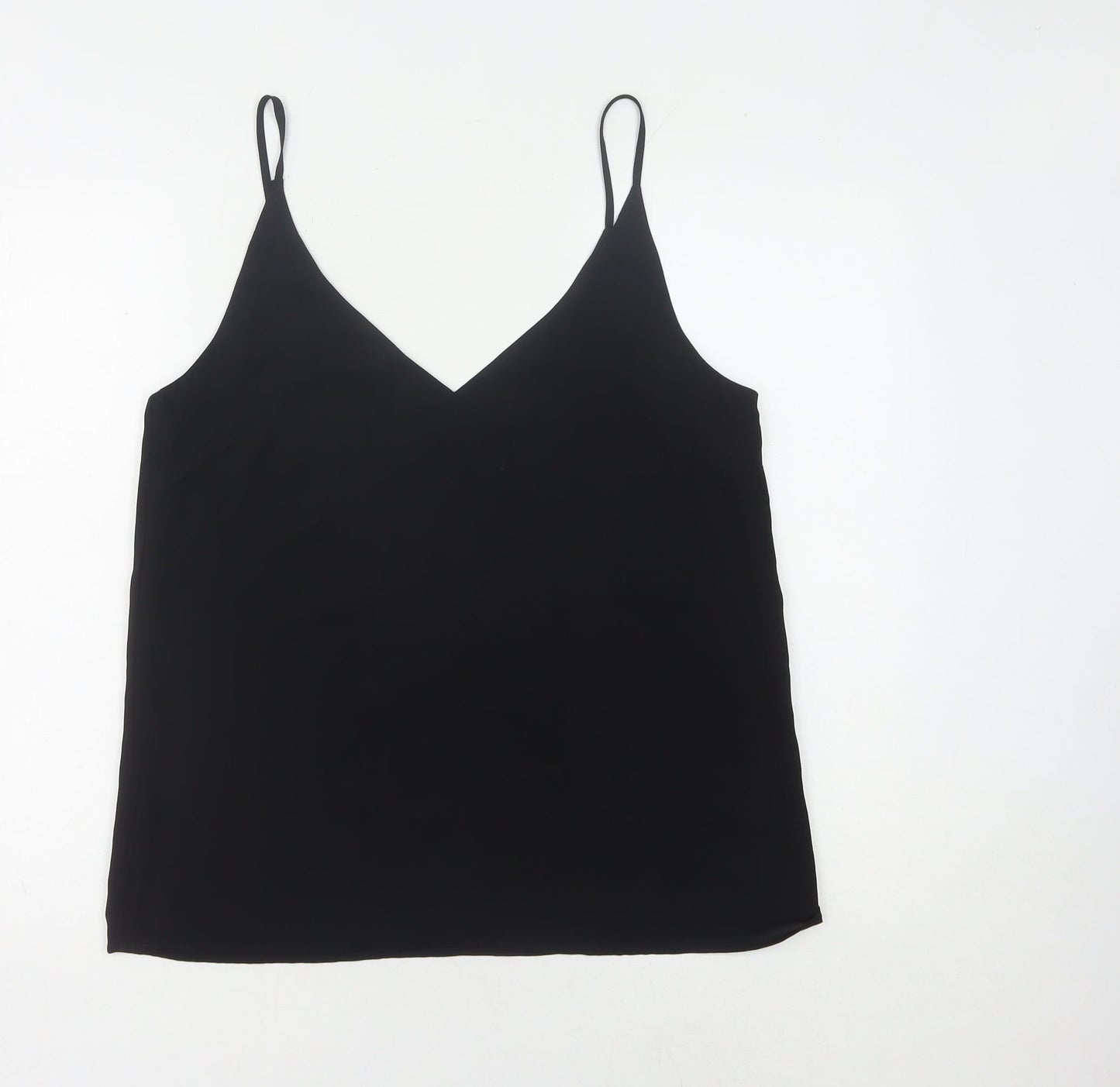 Womens UK Size 12 Oasis Black Camisole Camisole