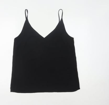Womens UK Size 12 Oasis Black Camisole Camisole