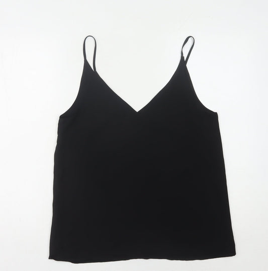 Womens UK Size 12 Oasis Black Camisole Camisole