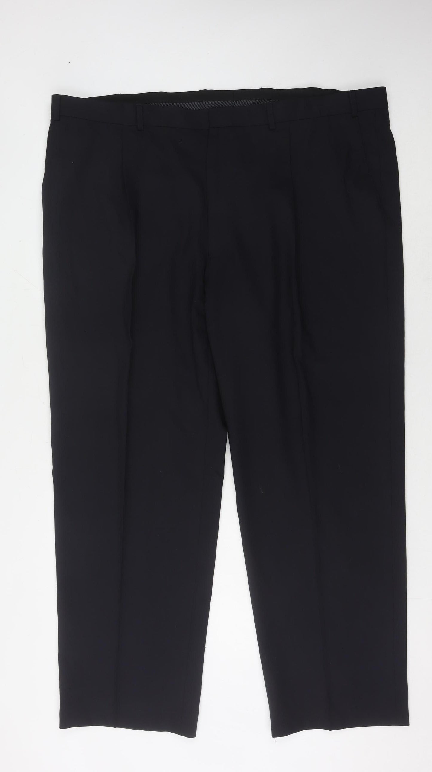 Marks and Spencer Men's Black Trousers Size 46