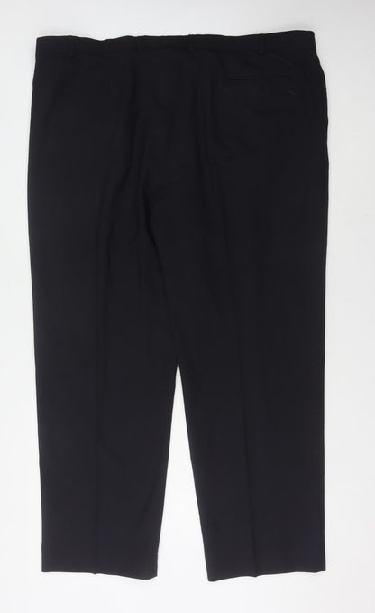 Marks and Spencer Men's Black Trousers Size 46