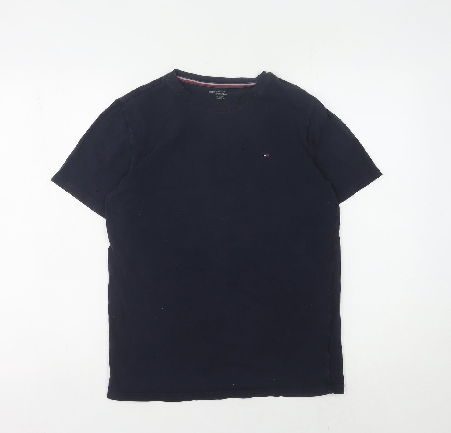 Tommy Hilfiger Boys Blue Cotton T-Shirt 14-15 Years