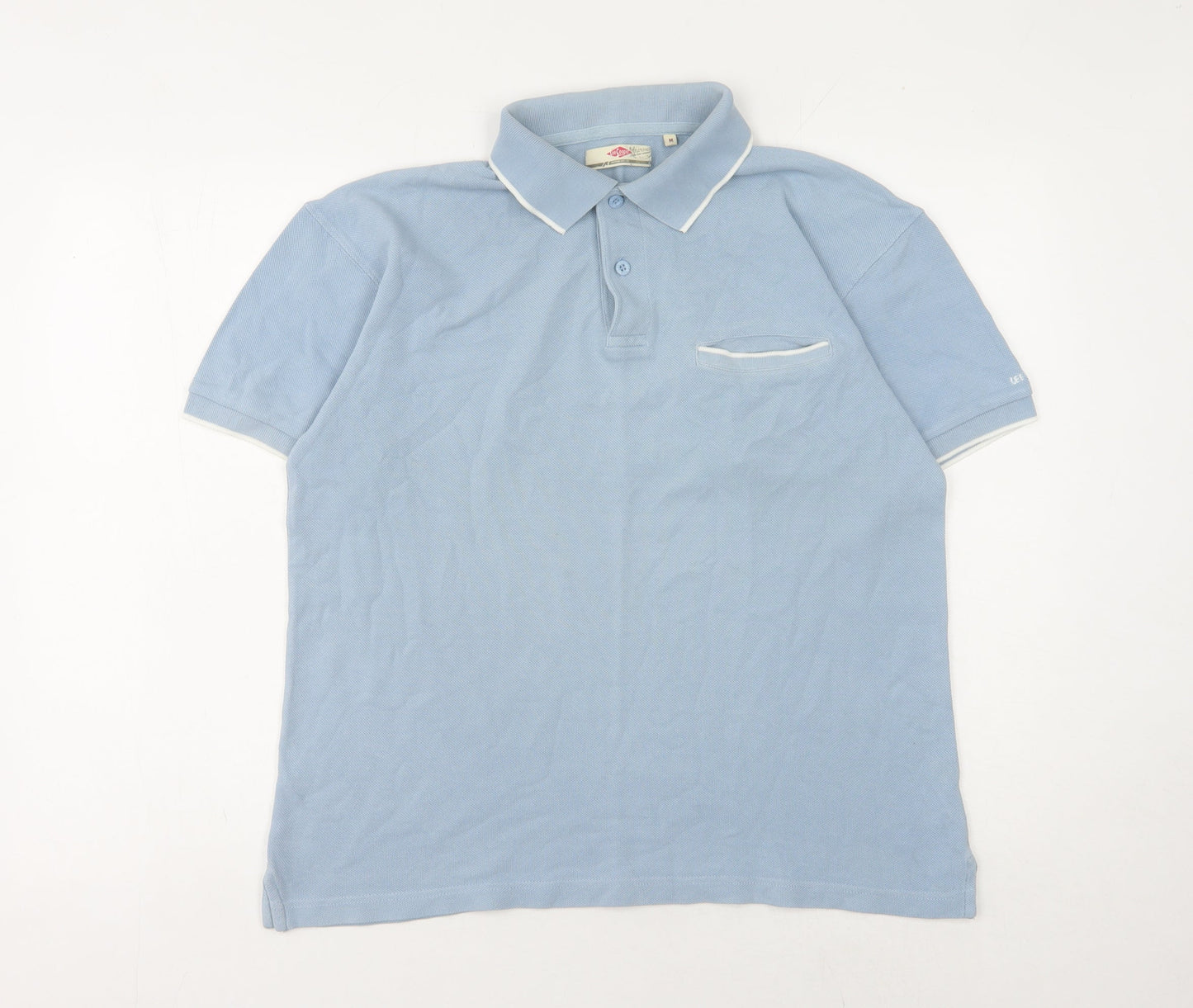 Lee Cooper Men's Blue Medium Polo Shirt