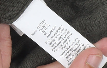 Gap Men's Green V-Neck Pullover Jumper M