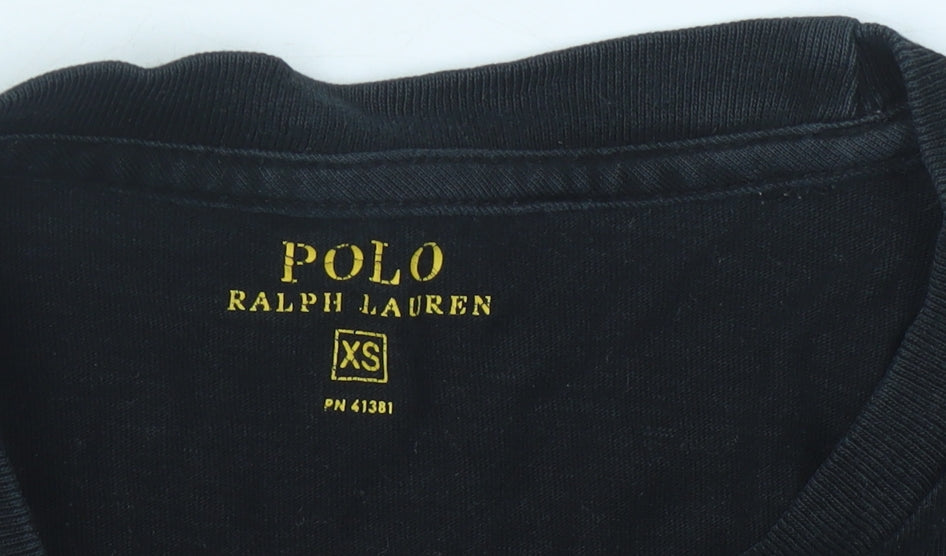 Polo Ralph Lauren Men's XS Black Long Sleeve T-Shirt