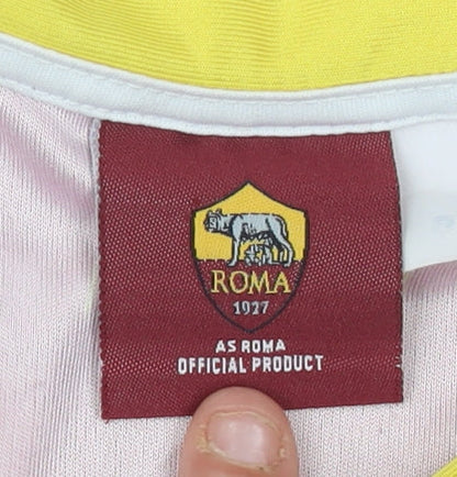 AS Roma Men's Red Football Jersey S Athletic Fit