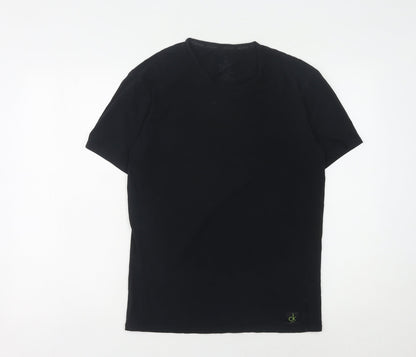 Mens UK Size M Calvin Klein Black  T-Shirt
