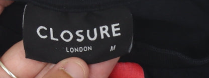 Mens UK Size M Closure London Black  T-Shirt