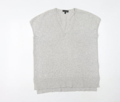 Womens UK Size M Phase Eight Grey Vest Jumper