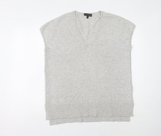 Womens UK Size M Phase Eight Grey Vest Jumper
