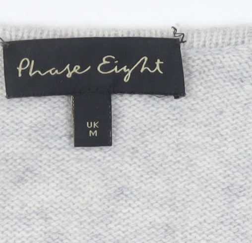 Womens UK Size M Phase Eight Grey Vest Jumper