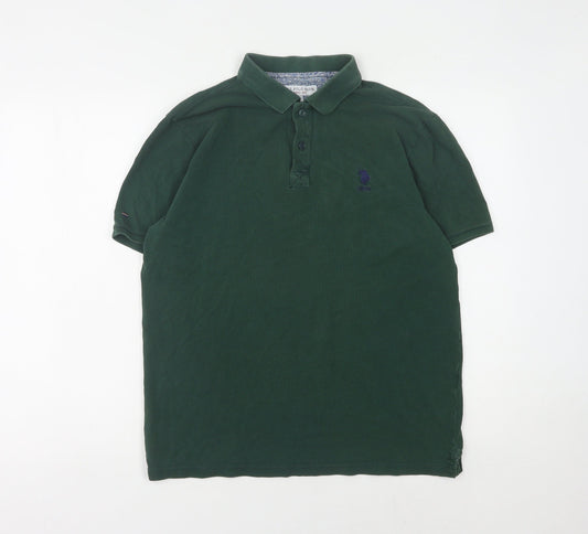 U.S. Polo Assn. Men's Green Polo Shirt L