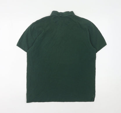 U.S. Polo Assn. Men's Green Polo Shirt L