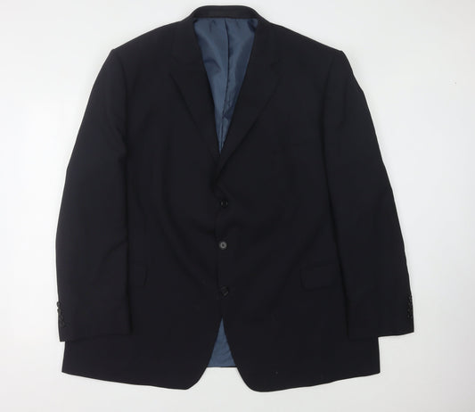 Marks & Spencer Men's Blue Suit Jacket Medium