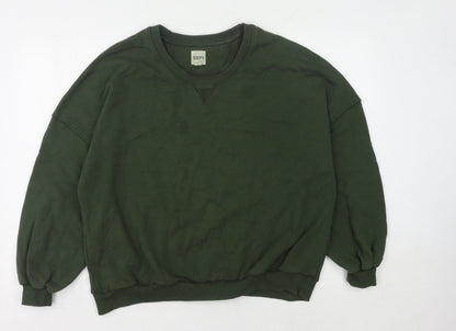 SEFI Green Unisex Sweatshirt, Size S, Casual Pullover