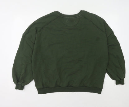 SEFI Green Unisex Sweatshirt, Size S, Casual Pullover