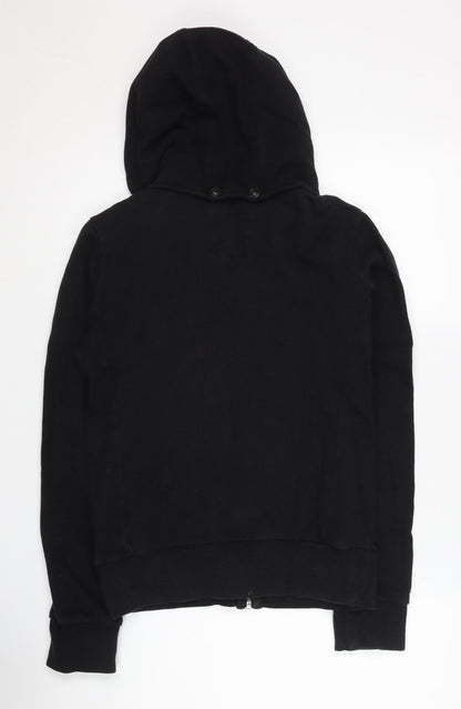 Lee Black Full Zip Hoodie - L - Unisex Adults