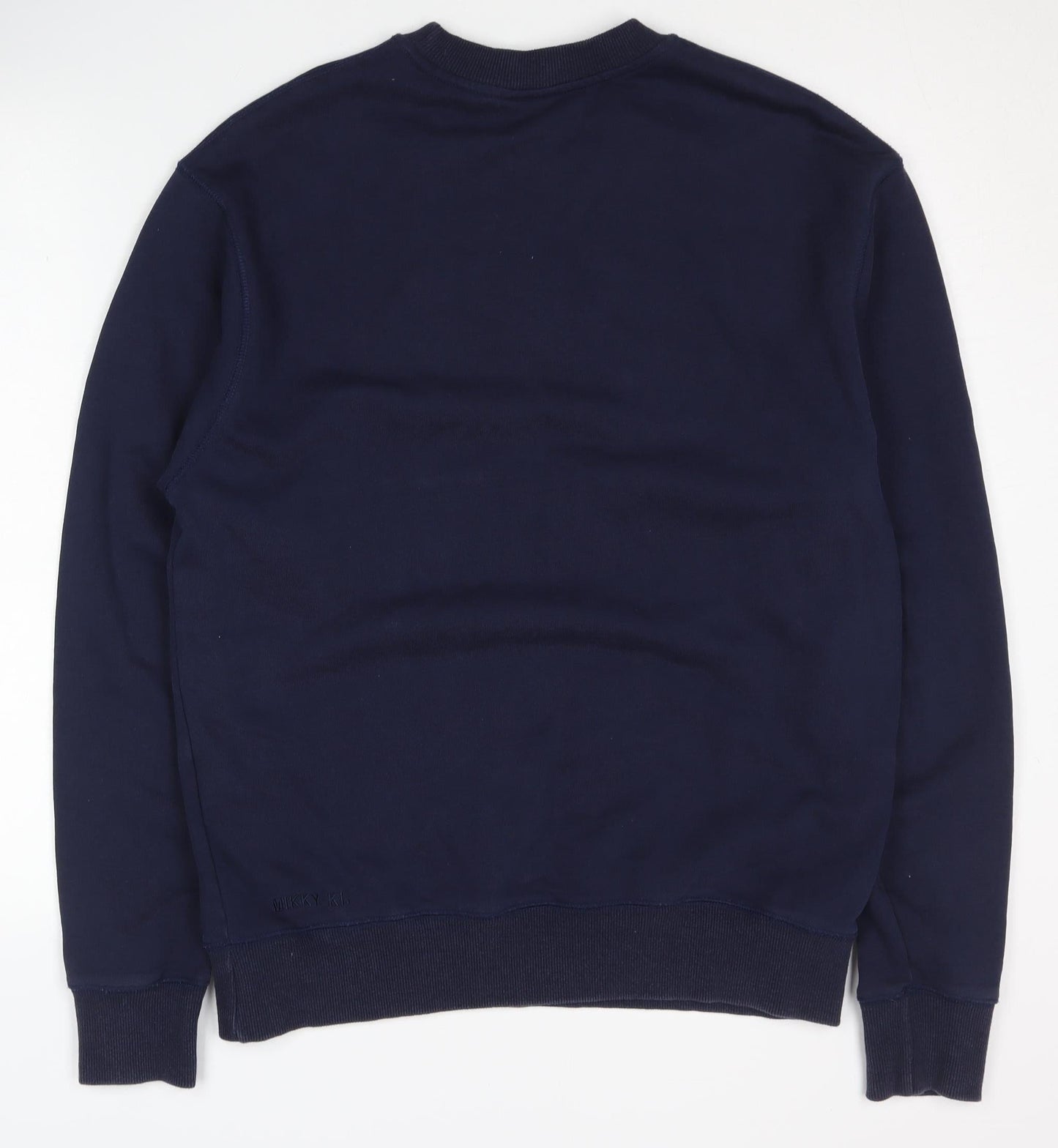 MIKKY KI. Men's Blue Pullover Sweatshirt L