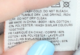 Superdry Women's Black Hoodie Size 12 Pullover with Logo Accent