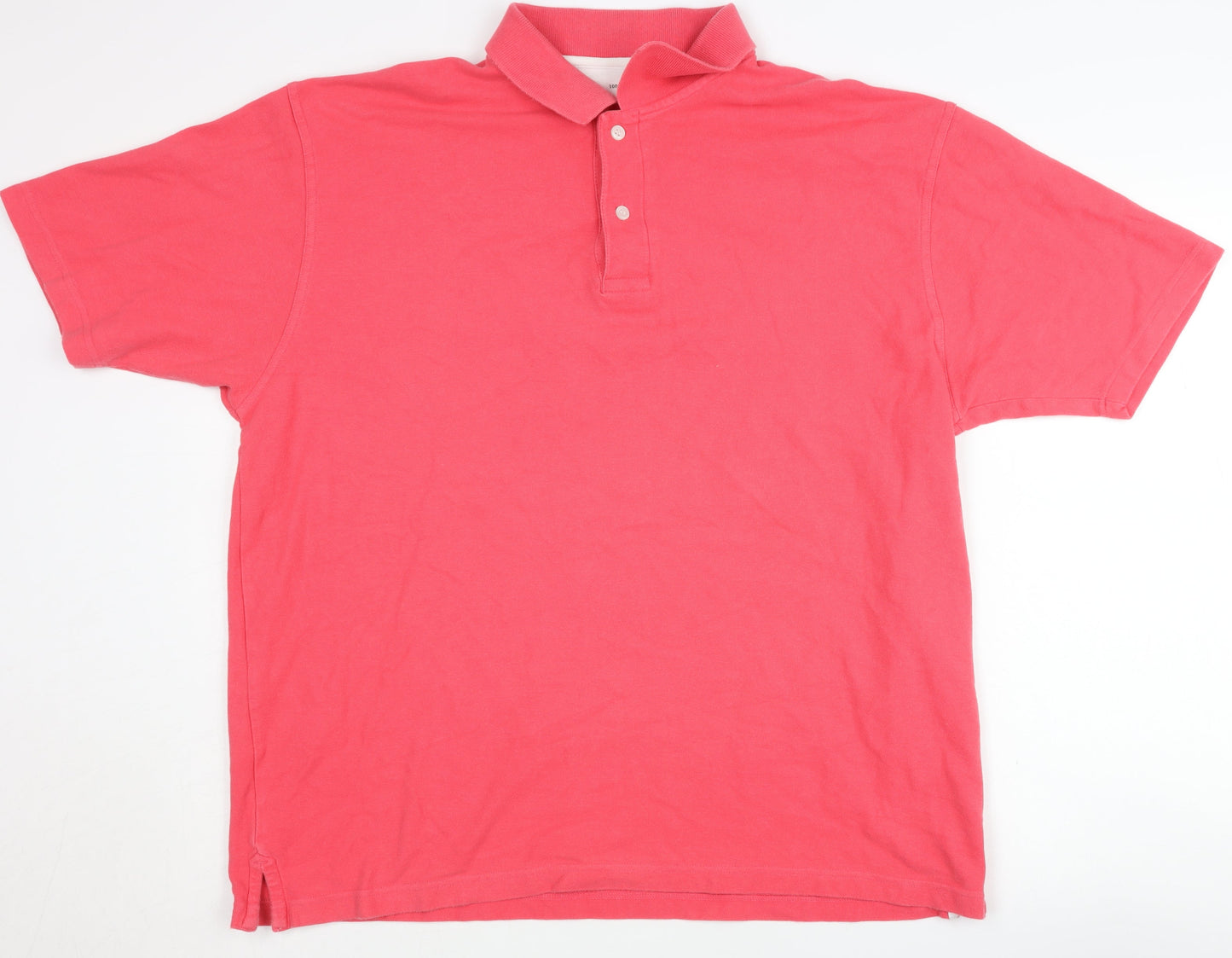 Greenwoods Men's Pink XL Polo Shirt