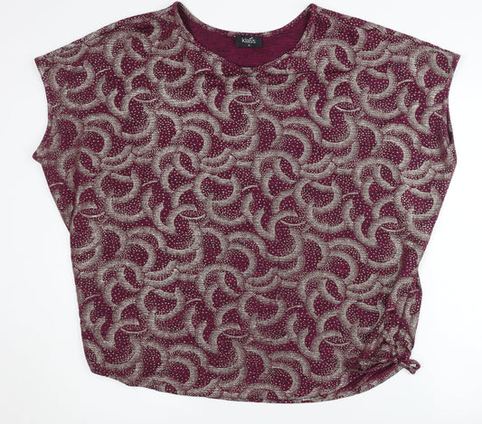 Womens UK Size XL Klass Multicoloured Basic T-Shirt