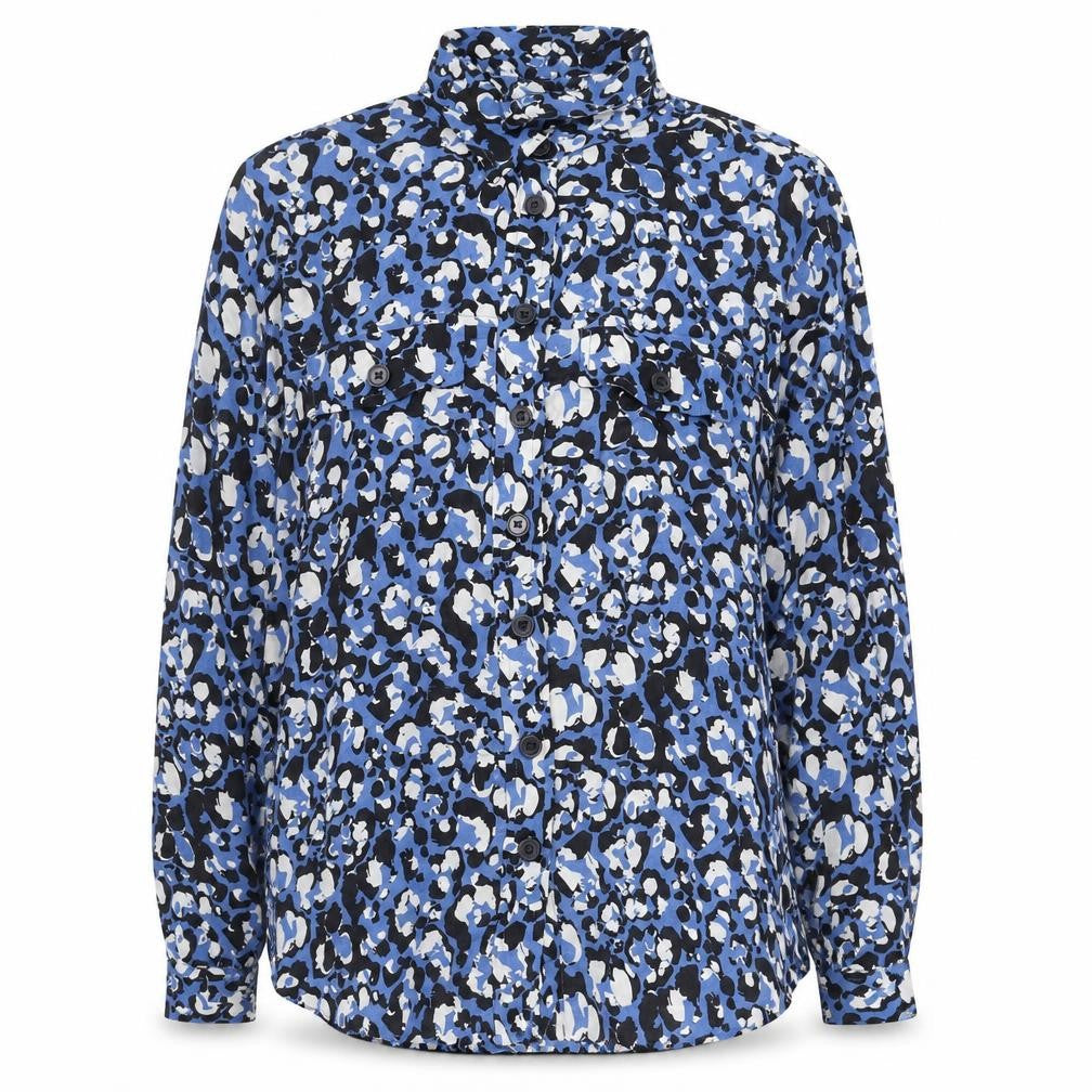 Womens UK Size 6 Plus NEXT Blue  Button-Up