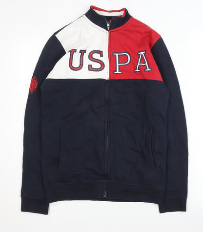U.S. Polo Assn. Boys Track Jacket 12-13 Multicoloured