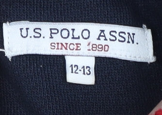 U.S. Polo Assn. Boys Track Jacket 12-13 Multicoloured