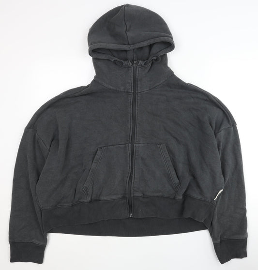 Adidas Women's Black Full Zip Hoodie Size 16-18