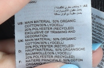 Adidas Women's Black Full Zip Hoodie Size 16-18