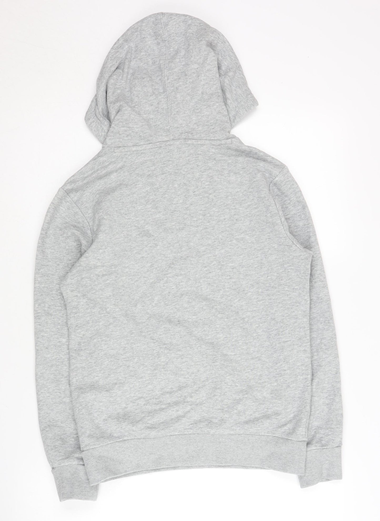 Champion Boys Grey Hoodie, Size L, Pullover with Logo