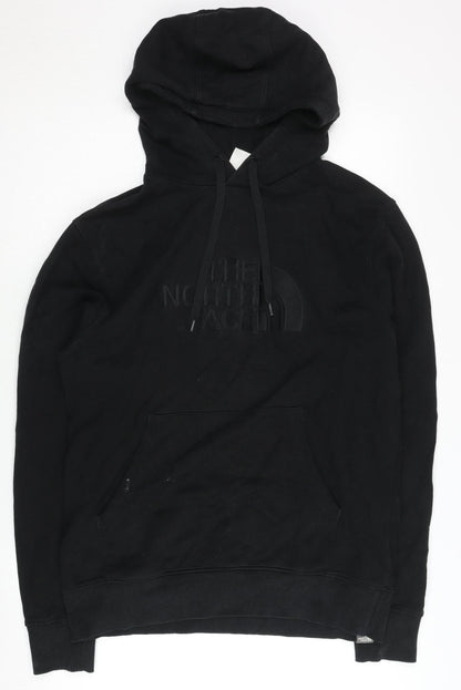 The North Face Men's Black Hoodie, Size M, Logo Accents