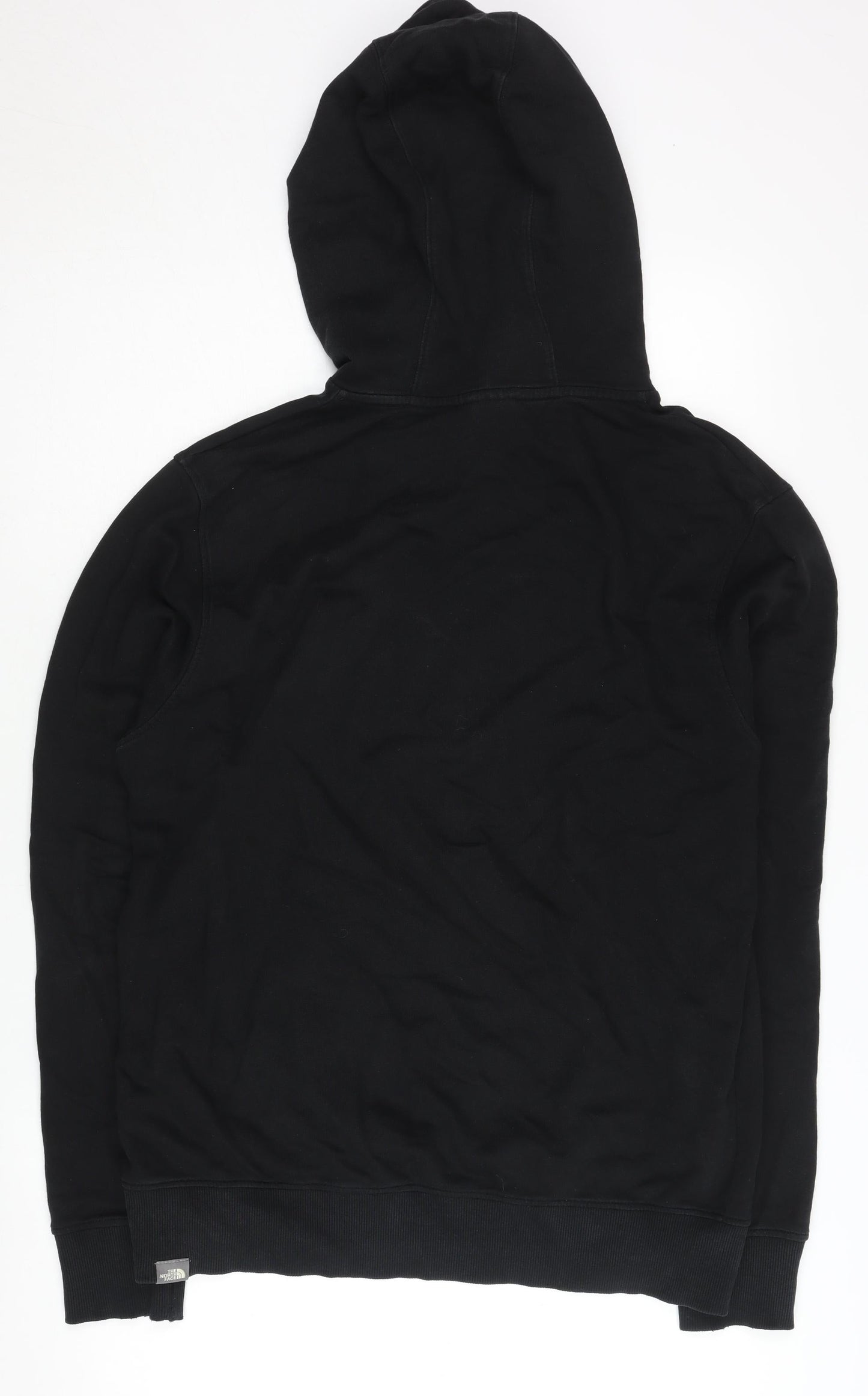 The North Face Men's Black Hoodie, Size M, Logo Accents