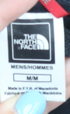 The North Face Men's Black Hoodie, Size M, Logo Accents