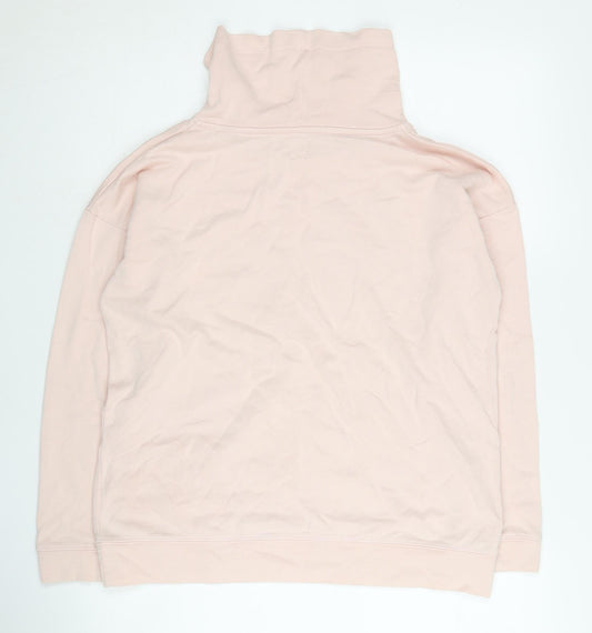 Womens UK Size 10 John Lewis & Partners Pink Pullover Sweatshirt