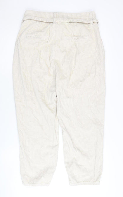 River Island Women's Beige Chino Trousers Size 14