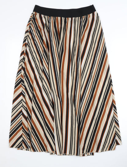 H&M Women's Multicoloured A-Line Skirt, M