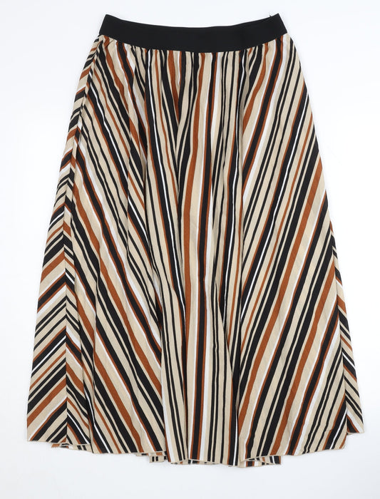 H&M Women's Multicoloured A-Line Skirt, M