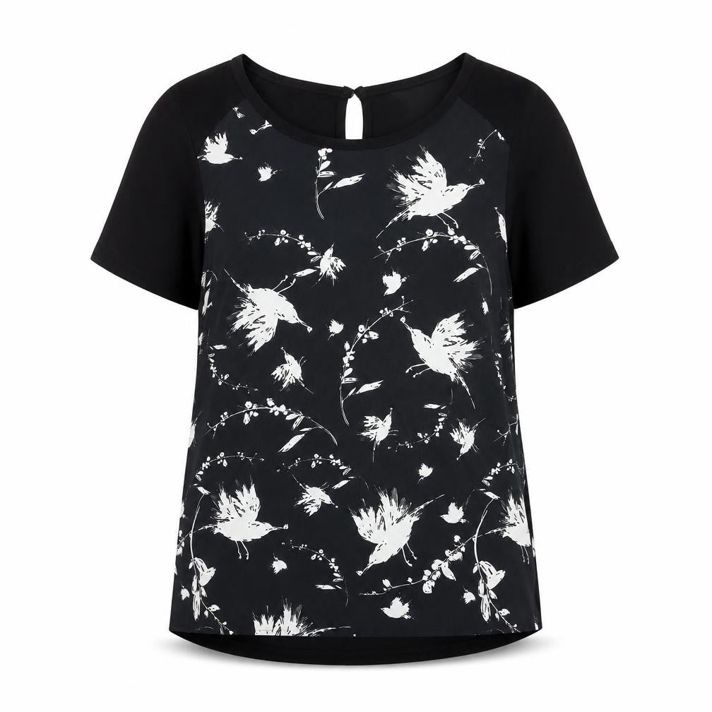 Womens UK Size 12 Anthology Black  Blouse
